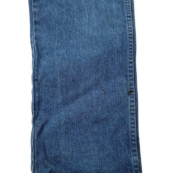 Wrangler Denim Blue Jeans Measure 38x34  13MWZ Cowboy Rodeo Western - Picture 4 of 14